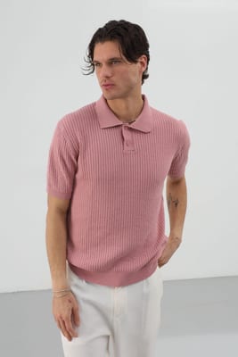 %100 Pamuk Yıkamalı Triko (Yakalı) - Küçük Görsel 7