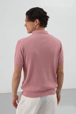 %100 Pamuk Yıkamalı Triko (Yakalı) - Küçük Görsel 8