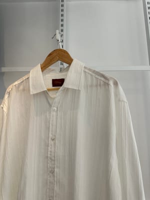 Yazlık Model Kendinden Çizgili Gömlek