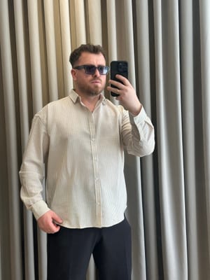 Çizgili Gömlek (Kremm)