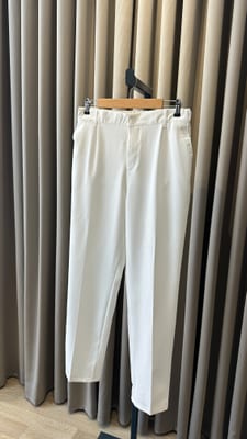 Bordo Triko / Double Kumaş Pantolon Kombini - Küçük Görsel 4