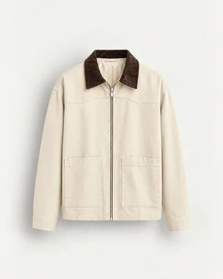 Gabardin Ceket Krem Renk